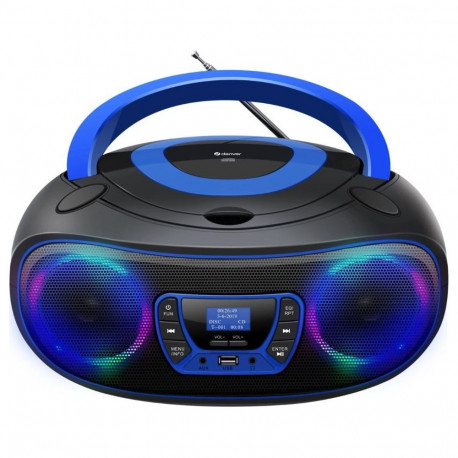 Denver TDB-212BU Personal CD player Blue