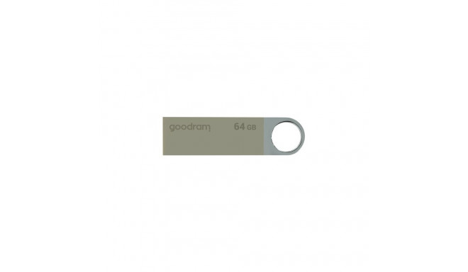 Goodram UUN2 USB 2.0 USB mälupulk 64 GB USB Type-A hõbedane