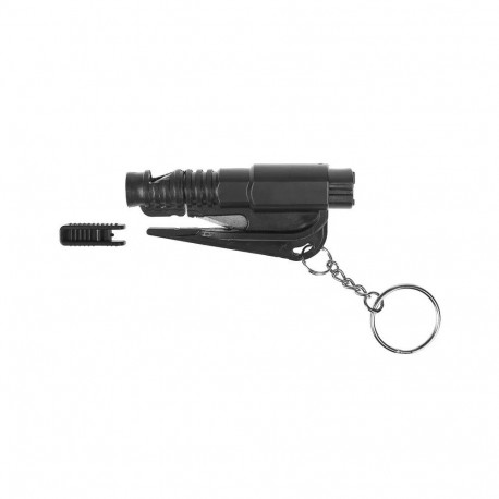 Emergency tool GUARD LIFEGUARD whistle, belt knife, glass breaker (YC-004-BL)