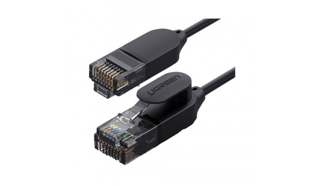 Ugreen Ethernet võrgukaabel patch cord RJ45 Cat 6A UTP kuni 10Gb/s 3m NW122 (must)