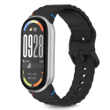 Tech-Protect kellarihm Silicone Sport Xiaomi Smart Band 8/9/10, must