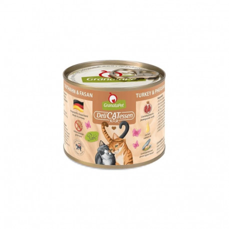 GRANATAPET DeliCATessen kalkuni ja faasani märg kassitoit 200g