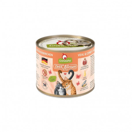 GRANATAPET DeliCATessen Veal and coney - wet cat food - 200g