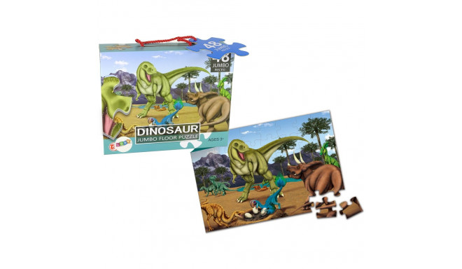 Puzzle Dla Dzieci Układanka Dinozaury 48 Elem
