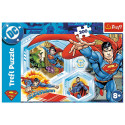 Puzzle 300 - Niezniszczalny Superman - Warner Superman Tref l23032
