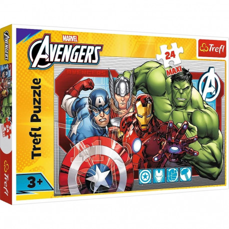 pusle - 24 maxi - alati õiglane - Disney Marvel The Avengers - Trefl 14378