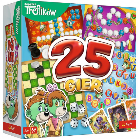 Kalejdoskoop 25 pere mängu Rodzina Treflików Trefl 02824