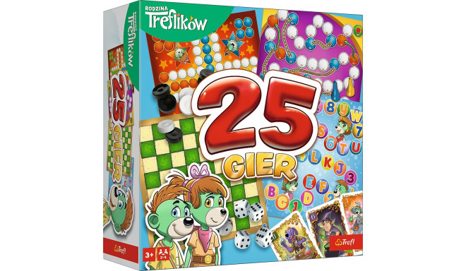 Gra rodzinna Kalejdoskop 25 gier Rodzina Treflików Trefl 02824