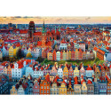 Puzzle - 1000 Premium Plus - vaade Gdanskile, Poola Trefl 10856