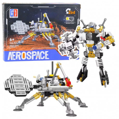 konstruktor marsi maandur kosmose robot 2-in-1 146 tk