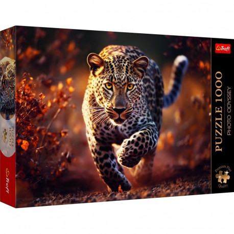 Puzzle - 1000 Premium Plus - Photo Odyssey: Dziki Leopard - Trefl 10818