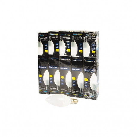 87-433# LED pirn E14 C37 öko 5W neutraalne 10tk