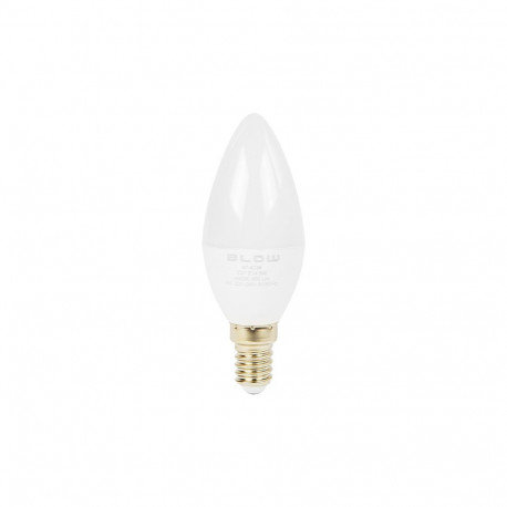 87-403# Żarówka led e14 c37 eco 5w biała neutralna (2 tk.)