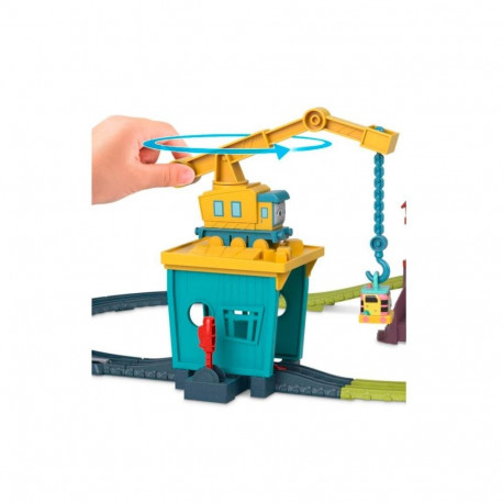 Zestaw torów tomek&przyjaciele dźwig karolcia + sandy