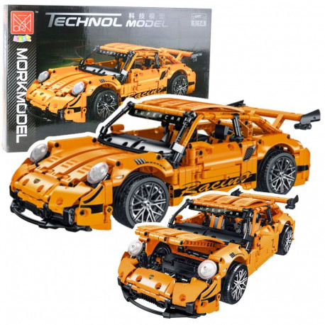 Auto konstrueerimisklotsid GT Racing 1:14 1268 osa, oranž