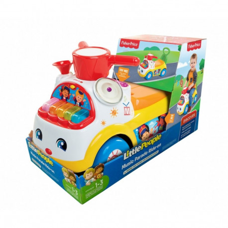 Jeździk fisher price muzyczna parada żółty