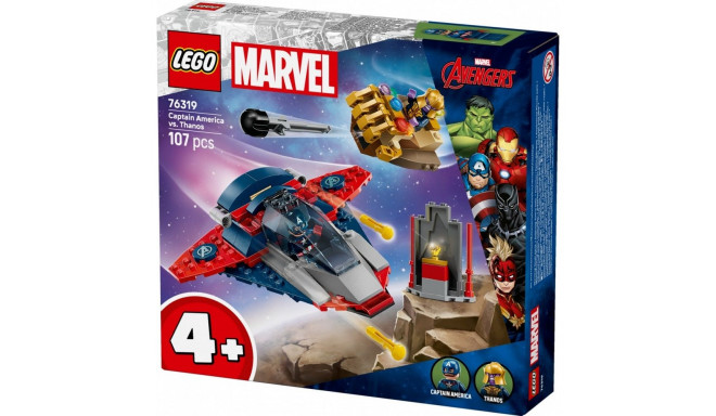 Klocki superkangelased 76319 kapten Ameerika vs Thanos