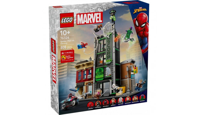 superkangelaste klotsid 76324 spider-man ja oscorp