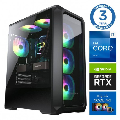 INTOP AQUA i7-14700F 16GB DDR5 1TB SSD M.2 NVME RTX5050 8GB no-OS