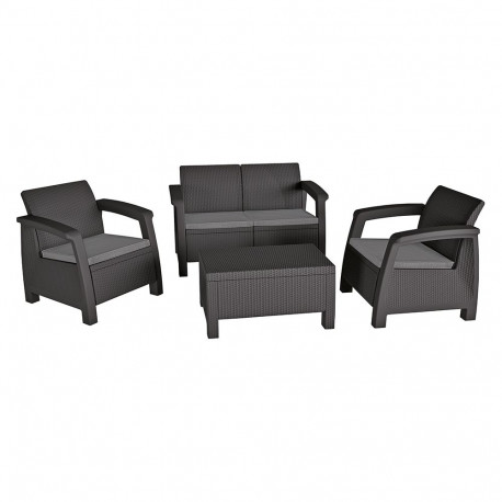 Bahamas Set aiamööbli komplekt 7290106930476, hall