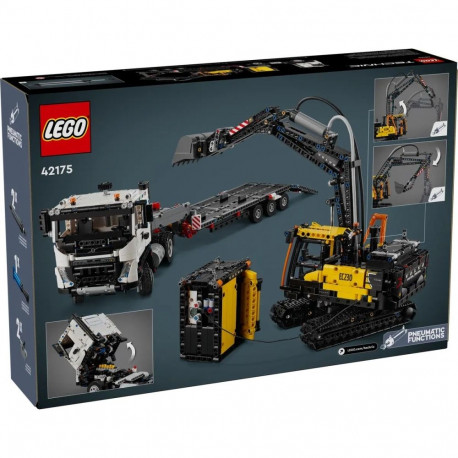 Construction Set - LEGO Technic 42175 Volvo FMX Truck & EC230 Excavator 2274 pcs