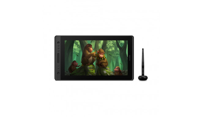 Graphics Tablet - HUION Kamvas Pro 16 16" FHD IPS 8192-Level Stylus 6 Keys