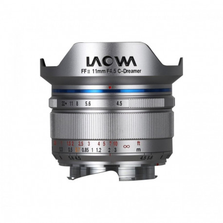 Camera Lens - Laowa 11mm f/4.5 FF RL 126° Angle of View Silver