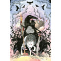 Oracle Card Set - Call of the Morrigan 45 Cards Guidebook 21x17.5x5 cm