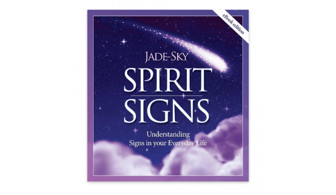 Spiritual Guidance Book - Spirit Signs 100 Pages 15.5x16.5 cm Blue Angel