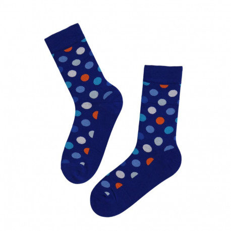 SOKISAHTEL ROLF sinised täpilised meeste sokid 446