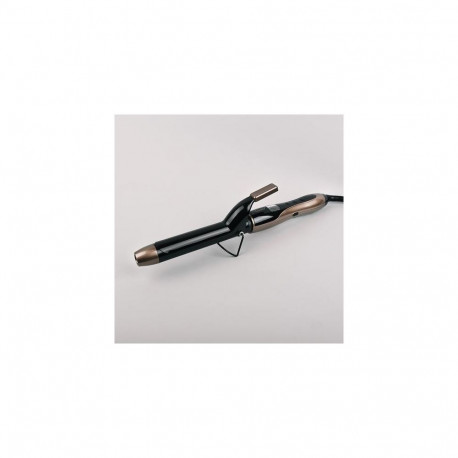 Feel Maestro MR265 hair styling tool Curling iron Steam Black, Gold 45 W