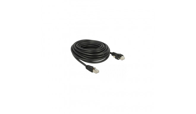 DeLOCK 85672 networking cable Black 10 m Cat6 S/FTP (S-STP)