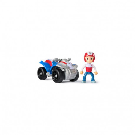PAW Patrol , Ryder’s ATV Toy Vehicle with Collectible Action Figure, Sustainably Minded Kids Toys fo