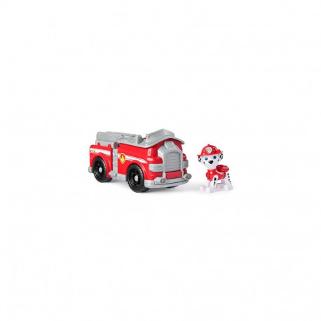 PAW Patrol , Marshall’s Firetruck, Toy Vehicle with Collectible Action Figure, Sustainably Minded Ki