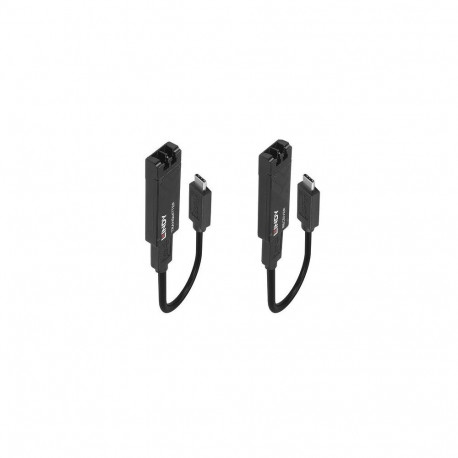 Lindy 100m Fibre Optic USB 3.2 Type C Extender
