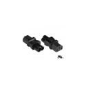 Alcasa PA-0630S power plug adapter C6 C13 Black