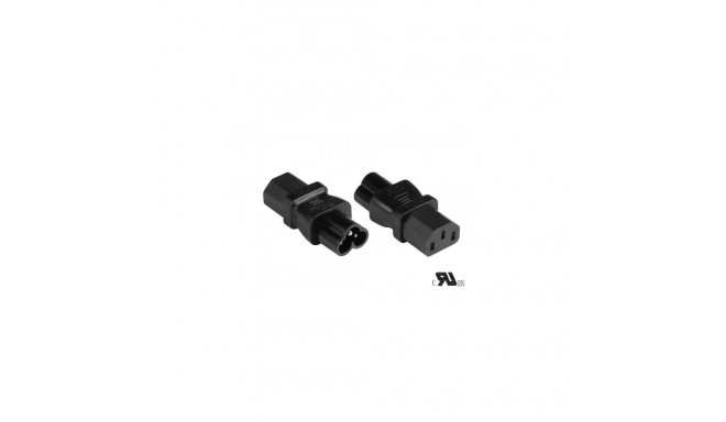Alcasa PA-0630S power plug adapter C6 C13 Black