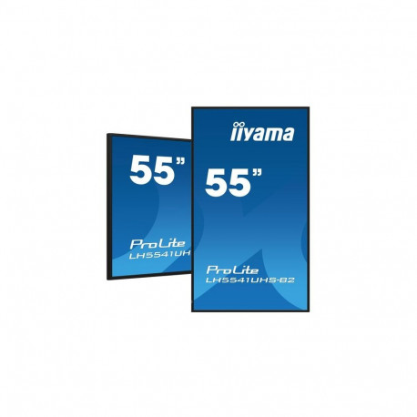 iiyama LH5541UHS-B2 Signage Display Kiosk design 138.7 cm (54.6") LCD 500 cd/m² 4K Ultra HD Bla