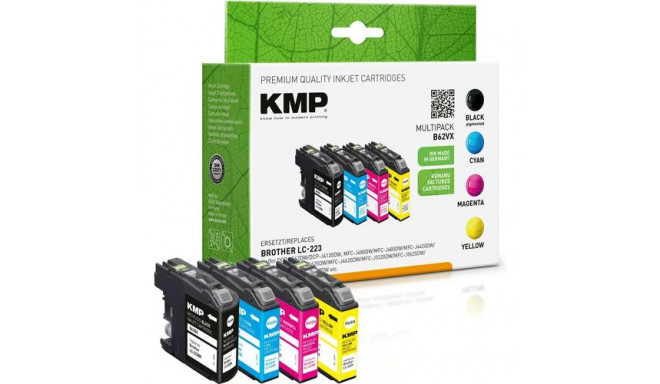 KMP B62VX ink cartridge 4 pc(s) Compatible Black, Cyan, Magenta, Yellow