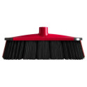 Vileda 142156 broom Indoor Soft / Hard bristle Polyethylene terephthalate (PET) Black, Grey, Red