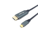 Equip USB-C to HDMI Cable, M/M, 1.0m, 4K/60Hz Equip USB-C to HDMI Cable, M/M, 1.0m, 4K/60Hz