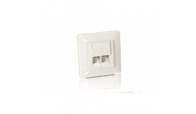 Equip Cat.5e German Modular Faceplate