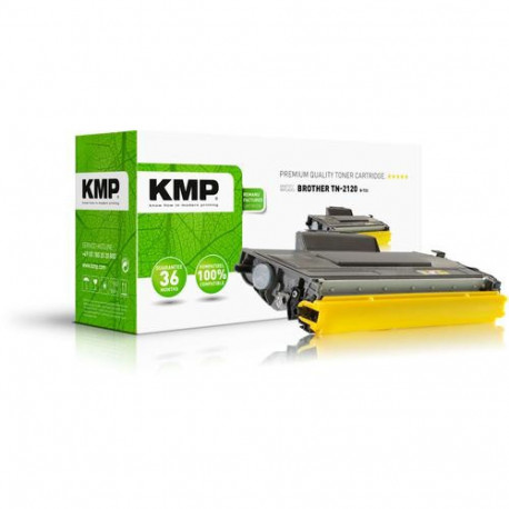 KMP B-T22 - Schwarz - kompatibel - Tonerpatrone (Alternative zu: Brother TN2120)