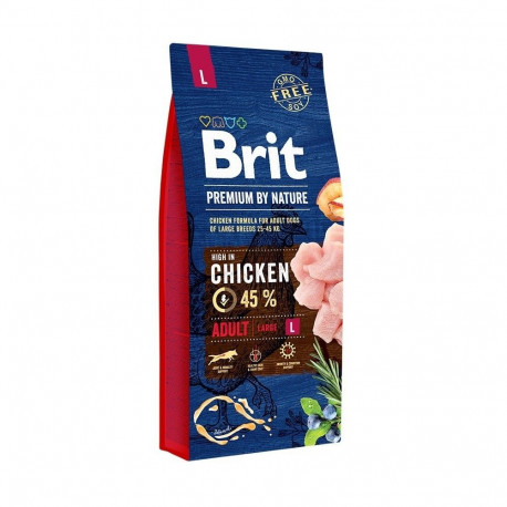 Brit Premium by Nature Adult L complete food for adult dogs 15kg