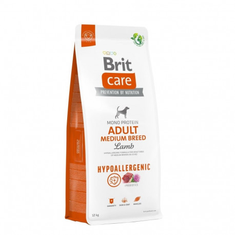Brit Care Hypoallergenic Adult Medium Breed Lamb dog food 12kg