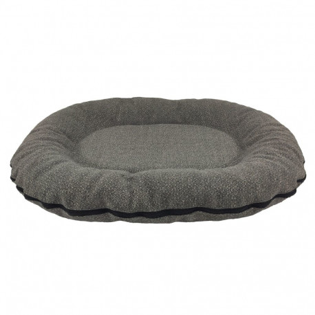 Cazo Oval Bed Luna gray nest for dogs 90x120x16cm