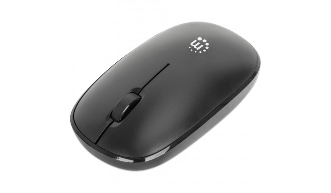 "MANHATTAN MW3050 Kabellose USB-Maus 3 Tasten Mausrad schwarz"