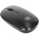 "MANHATTAN MW3050 Kabellose USB-Maus 3 Tasten Mausrad schwarz"