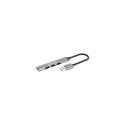 "MANHATTAN 4Port USB-A Hub 3x480Mbit/s 1xGbit/s USB-A Stecker"