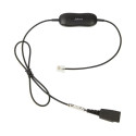 "JABRA Smart Cord QD to RJ9 straight with 8-position switch configurator for Avaya one-X Telephone s
